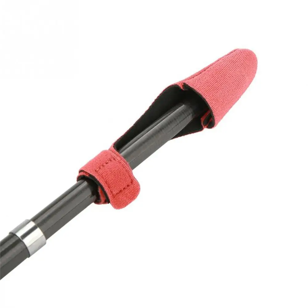 Angelrute Spitze Deckt Und Stange Krawatte Truss Cane Wiederverwendbare Ärmeln Pole Handschuh Protector Fall Angeln Werkzeuge Neopren Verschluss Riemen – Detail 6