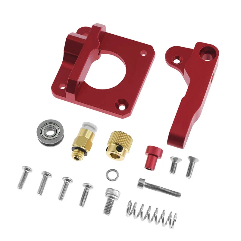 3D Printer Accessories CR10 Extruder Red DIY All-metal Remote Replaceable MK8 1.75mm Consumables