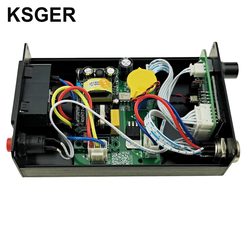 KSGER Hot Air Gun SMD Rework Station GX16-8 Solder Dryer Handle Electronic OLED T12 Nozzle Stand DIY Tools Quick Heating 700W 3