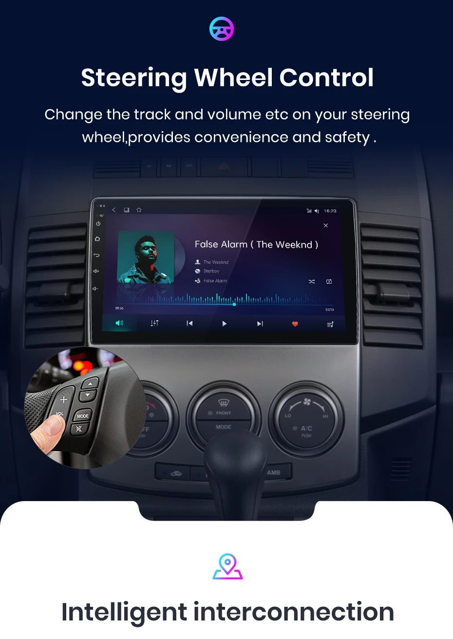 Junsun Wireless Carplay Android Auto Autoradio für Mazda 5 2006 2012-2014 GPS intelligente Systeme Stereo Multimedia Autoradio – Detail 13