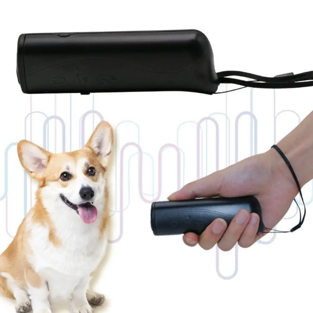 Pet dog repeller Pet Dog Repeller Whistle Anti Barking Stop Bark Training Device Trainer LED Ultrasonic 3 In 1 Anti Barking Dog Training Home Pet