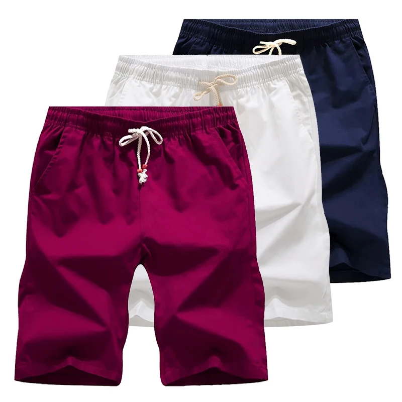 цена Casual Men Shorts 2023 Summer Breathable Shorts Man  Printing Casual Bermuda Shorts Male