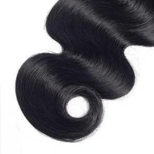 14A Extension di Capelli Umani Brasiliani Ondulati (Body Wave) 20 22 24 Pollici, 100% Veri Capelli Umani Vergini Grezzi, 3 Fasci di Capelli Umani Ondulati - immagine 6