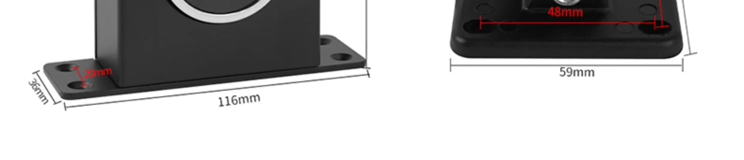 Fireproof Electromagnetic Door Absorber Electromagnetic Release Device Wanda Pla
