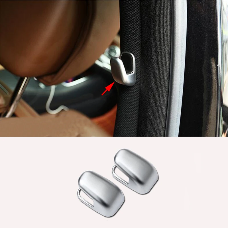 

Для Mercedes-Benz S E CLS Class W222 C218 W212 2 шт. Автомобильная внутренняя B стойка крючок рамка Крышка отделка автомобильные аксессуары для интерьера