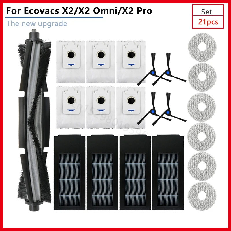 

Запчасти для робота-пылесоса Ecovacs DEEBOT X2 X2 Omni X2 Pro