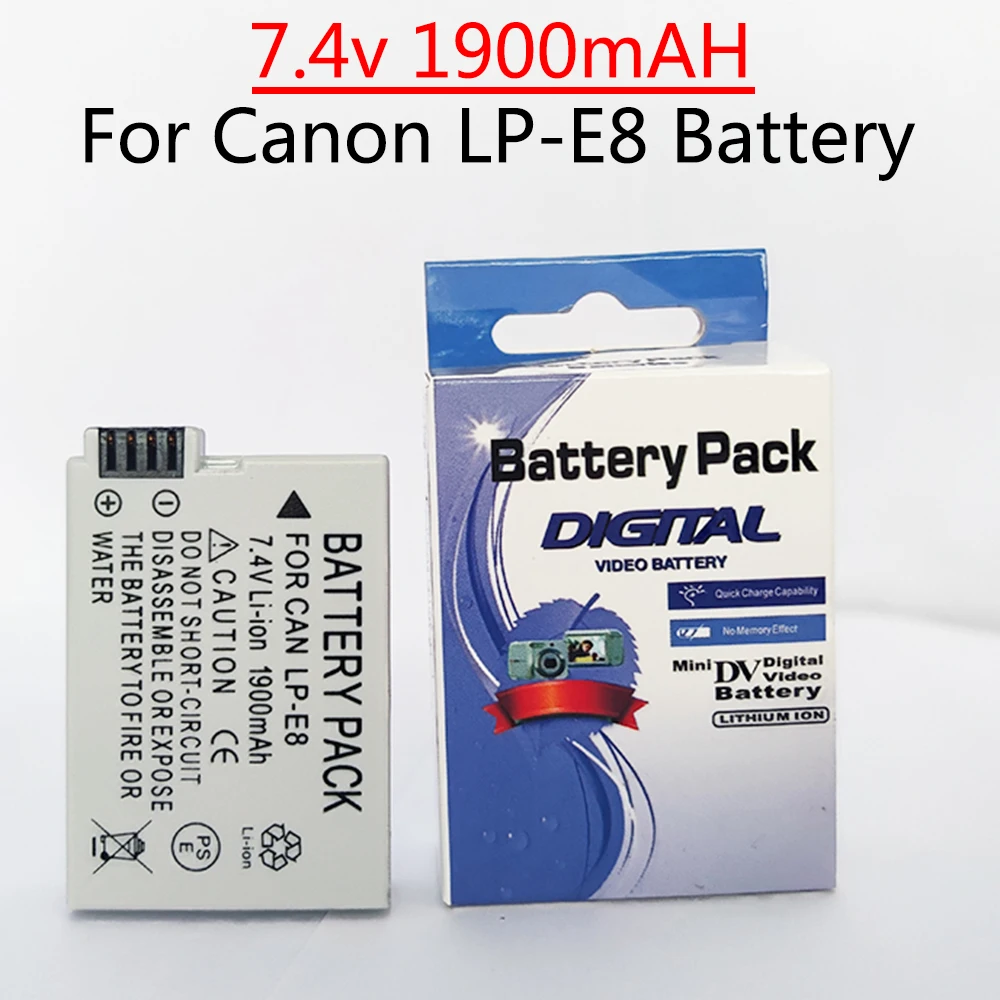 Sạc pin cho LP-E8 các dòng máy Canon 550D, 600D, 650D, 700D, Kiss X4
