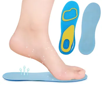 1 paio/2 paia soletta ammortizzante in gel di silicone solette sportive comode suola morbida e flessibile solette antiscivolo per uomo e donna 1
