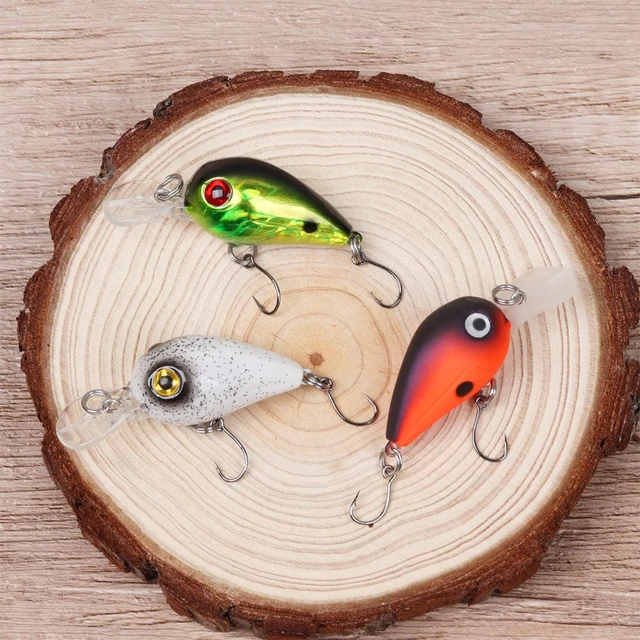 4.5cm/2.5g Bass Perch Float Wobbler Mini micro Fishing Lure Hard Fishing  Lure Floating Artificial Lure - AliExpress