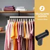 2 Pcs Fashion Clothes Rack Accessories Right Angle Pole Joints Home Drying Replacement Plastic Connector Bedroom For Clothe Rack 5