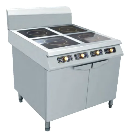 Durable And Powerful Commercial 4 Burner Induction Cooker