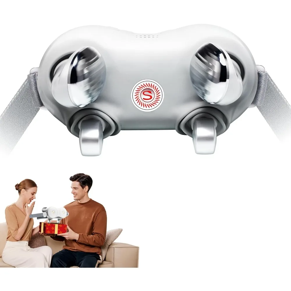 Neck Massager for Pain Relief Deep Tissue,Christmas Gifts for Men Women Dad Mom Neck
