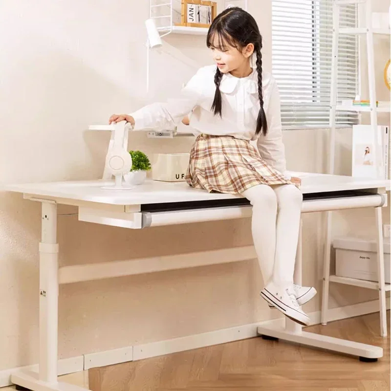 Kids Furniture Study Table School Supplies Set Children's Desk Chair Classroom Childrens Room Child Elementary Tables Small