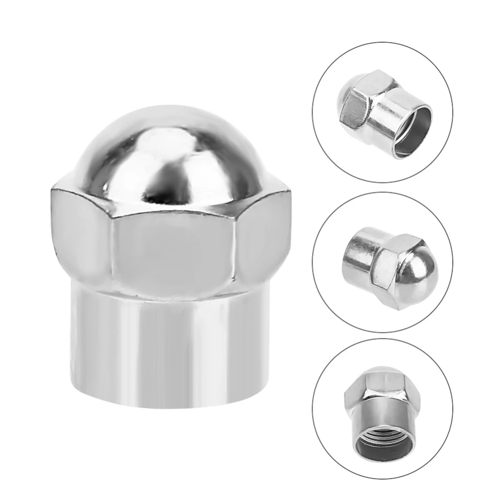 Enhanced Tire Valve Caps - Dust-Proof Plastic Covers with O-Ring Seal