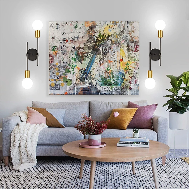 Nordic Room American Bedroom Corridor DomeLight Fixtures Contracted and Modern Study Absorb Minimalist Creative Iron Light