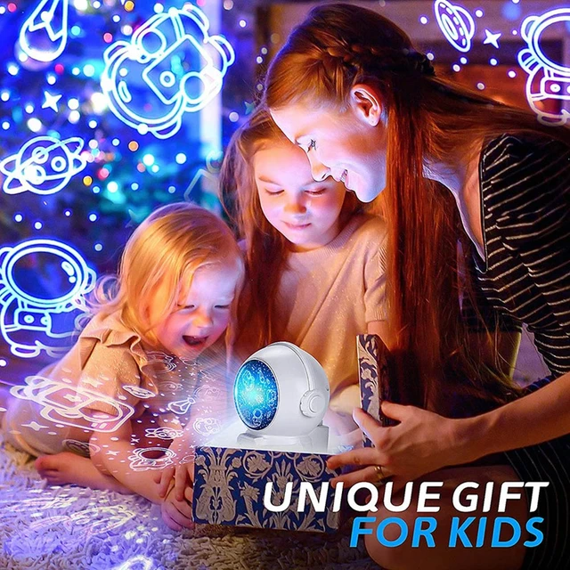 Veilleuse pour enfants, projection d'étoile, lampe de projection