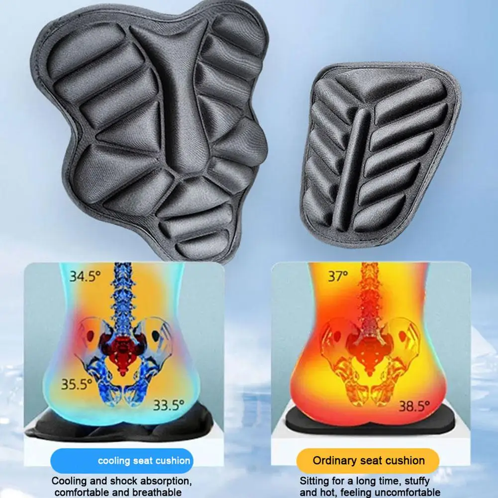 Cotton Motorcycle Seat Cushion Universal Anti Slip Breathable Pad
