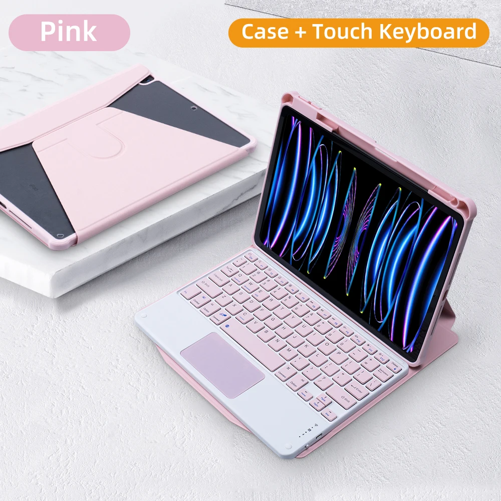 Versatile Keyboard Case for iPad with Enhanced Protection and Functionality