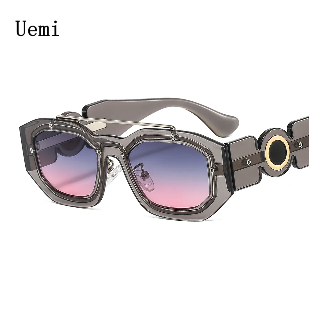 Retro Square Sunglasses For Women Small Frame Trendy Sun Glasses_voghion.com