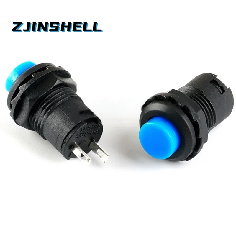 12mm Lock Latching OFF- ON Push Button Switch maintained fixed thumbnail 4