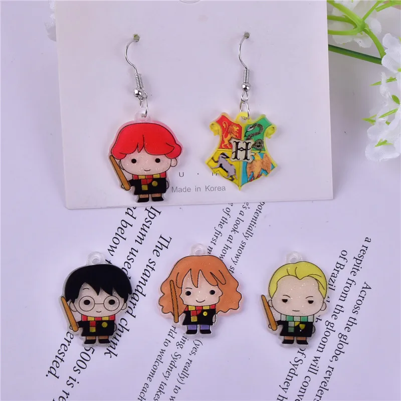 

Новый стиль 50 шт./лот цветной узор мультфильм Девушки/Мальчики Форма Акриловые бусины Сделай Сам ювелирные изделия серьги/одежда подвеска аксессуар