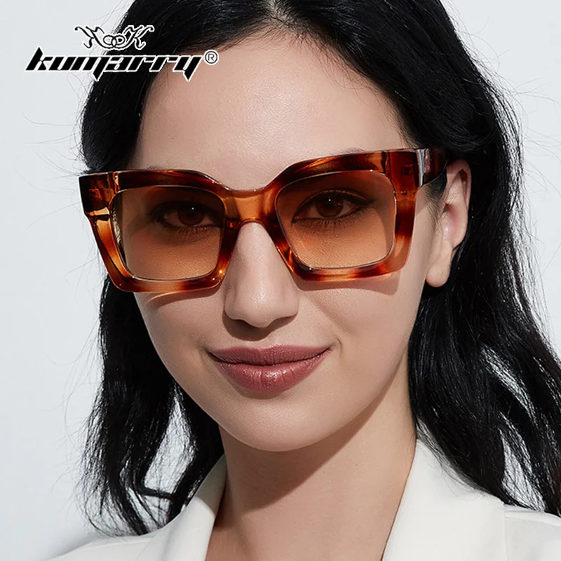 

Vintage Women Sunglasses Square Large Framed Sun Glasses For Female New Brand Designer Sunglass Y2k Outdoor Eyewear gafas UV400