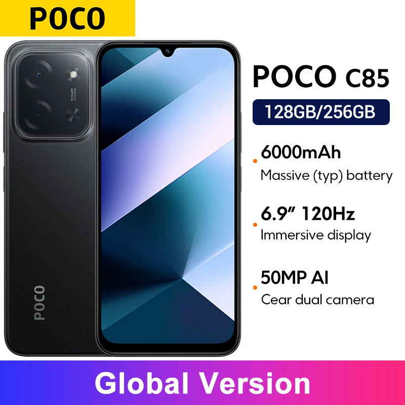 Global Version POCO C85 Smartphone 6.9