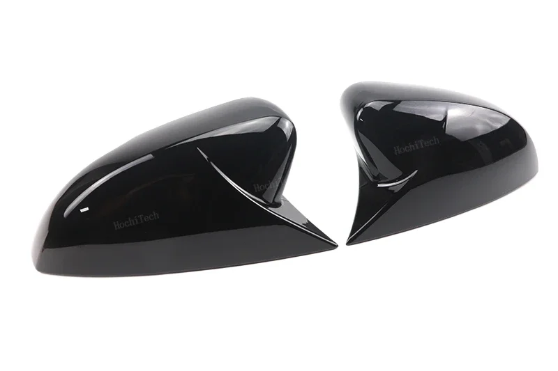 Hohe Qualität Für Volkswagen VW Polo MK5 6R 6C 2009-17 ABS Seite Rückspiegel Abdeckung Kappen Shell trim OX Horn Stil Außen – Detail 14