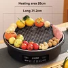 2200W Electric Ceramic Stove Making Tea Around Stove 10 Gear Electric Hot Plate Multi-function Tea Maker Set Home Water Boiler 5