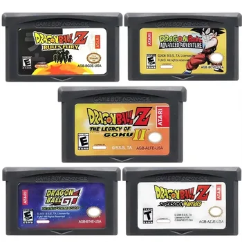 Cartuccia di Gioco Divertente a 32 Bit Dragon Ball per Console GBA, Castlevania Buus Fury Advanced Adventure Supersonic Warriors