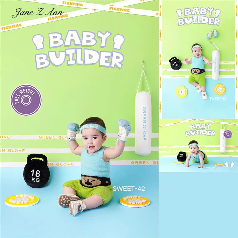 

New product theme sports baby children clothes baby clothes photography props 100 days photos