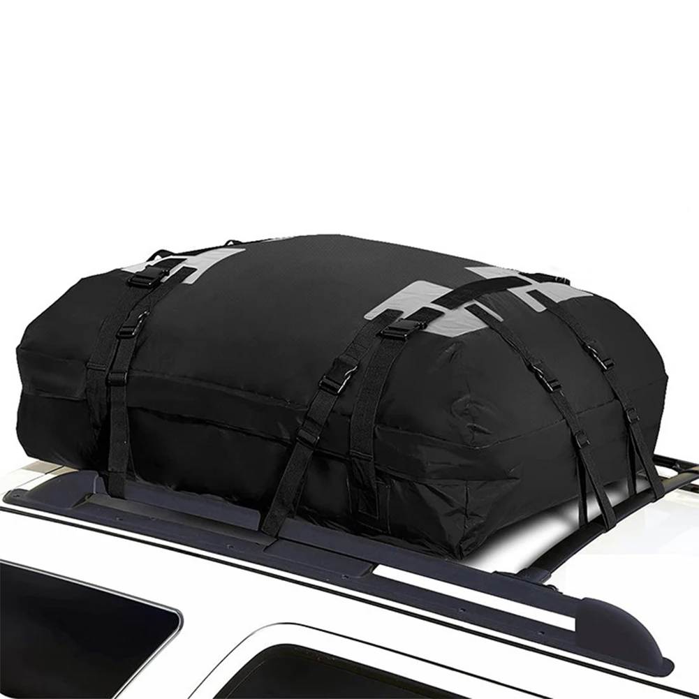 

Cargo Bag Roof Package Car Exterior Accessories 1pc 600D Car Roof Oxford Cloth Waterproof Carrier 109*86*43cm Brand New