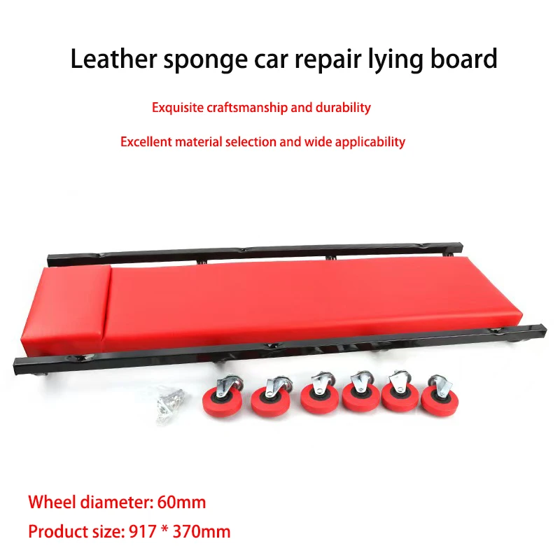 36 Inch Non Foldable Thickened Car Repair Lying Board Skateboard Repair Car Sleeping Board Maintenance Tool Lying