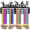 1 piece/Acrylic material medal display stand/Gymnastics pattern honor medal stand/Sports commemorative plaque/Wall storage 1