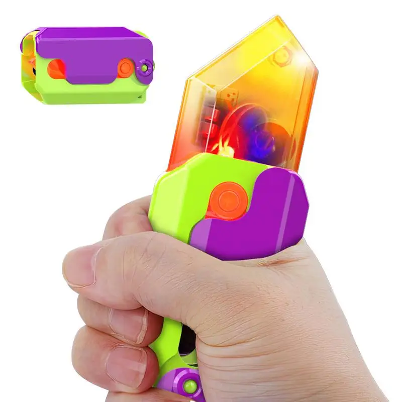 

Fidget Toys Cutter Sensory Cutter Fidget Toys 3D Gravity Sensory Cutter Fidget Toys Retractable Toy Cutters With Music Pocket