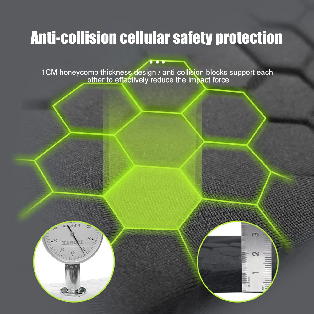 Manchons de protection pour tibias de football avec rembourrage en mousse