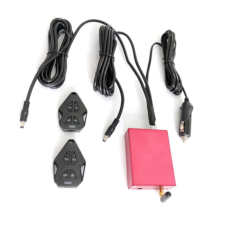 Car Exhaust Cutout Valve Two Electric System Sound Changed Remote Controller Switch Adjustable Kit