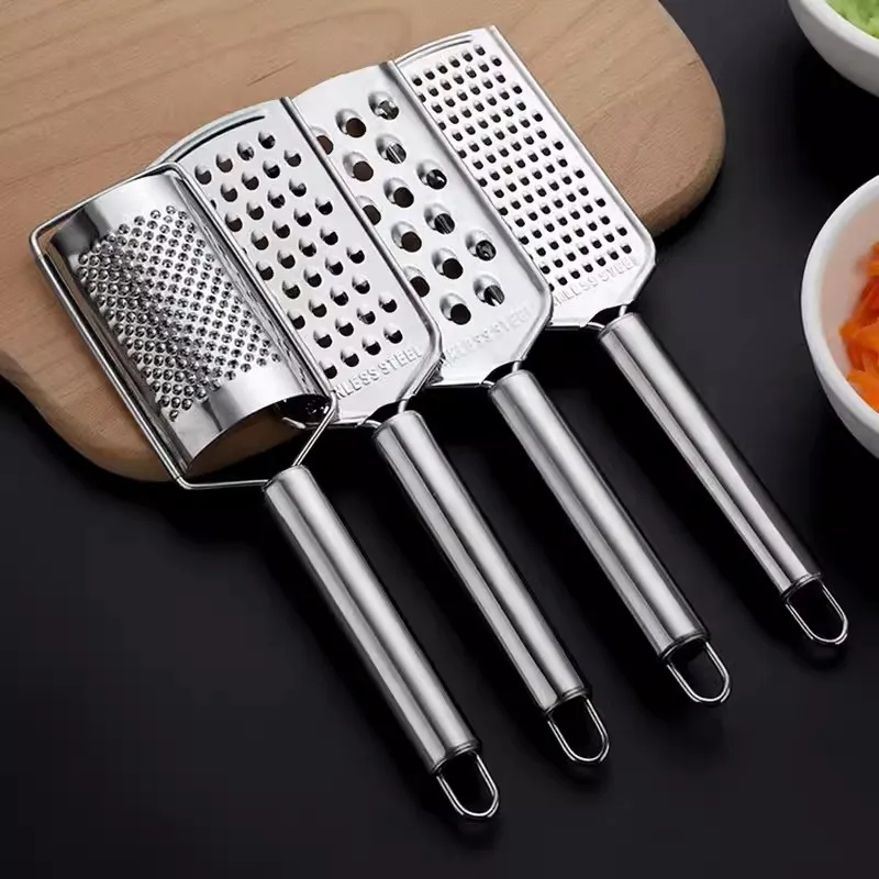 Multifunctional Stainless Steel Cheese Lemon Fruit Peeler Shredder Mini Spice Grater Fruit Vegetable Tool Kitchen Accessories - Image 5
