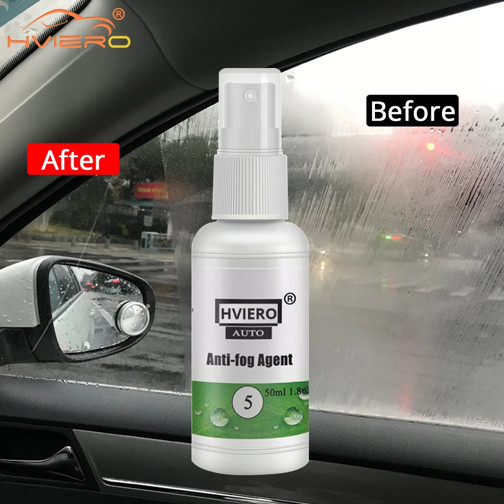 20-100ml Car Window Spray Glass Cleaner Paint Care Shampoo Polishe Waterproof Rainproof Anti-Fog Agent Water Repellents Anti Fog Spray