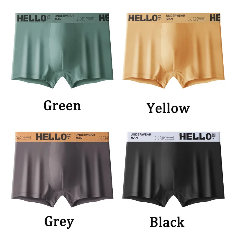 Comfortable Cotton Boxer Shorts for Men 4Pcs Breathable Underwear 3 S0fdf0d2c48c74b91ae196fb821e338b1D Comfortable Cotton Boxer Shorts for Men 4Pcs Breathable Underwear