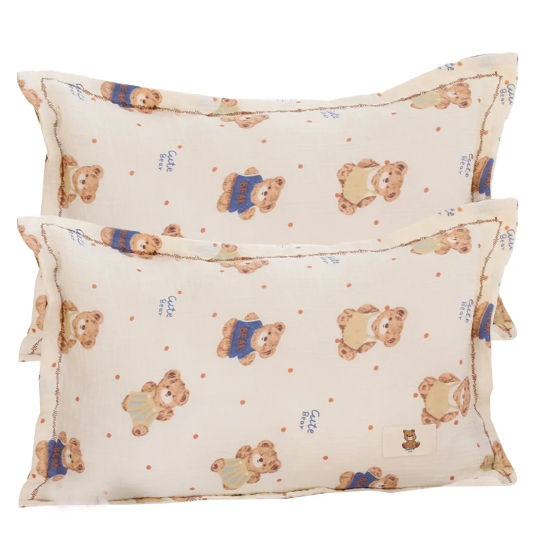 Soft and Breathable Baby Pillow Cover, 1pc/2pcs Pillow Case Rectangular Cushion Sleeve Protectors Comfortable