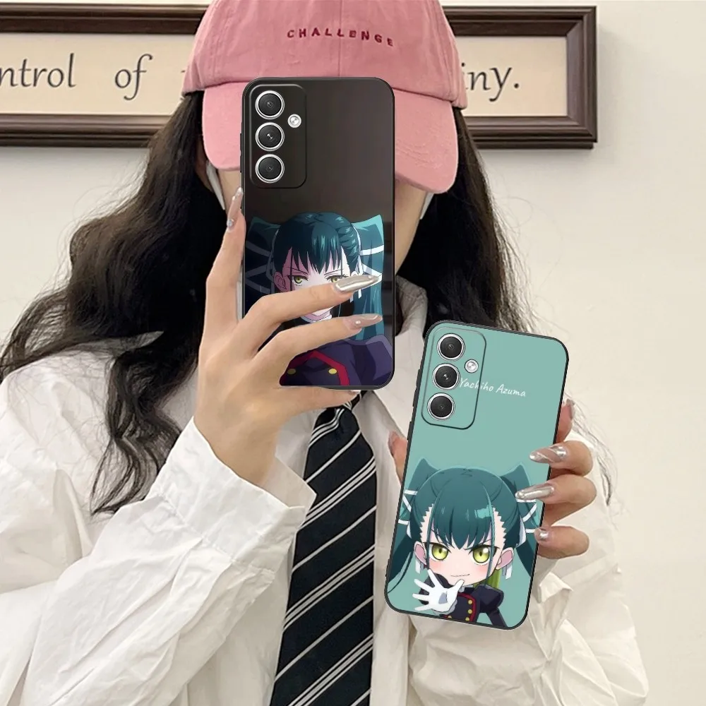 Chained Soldier Yachiho Mobile Phone Case For Samsung Galaxy S24 S23 S22 S21 S20 S10 S9 Plus Fe Ultra Lite Black Cover Funda