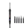 JCD 908U Soldering iron kit LCD display 80W Adjustable temperature portable Soldering iron 220V/110V welding tool 1