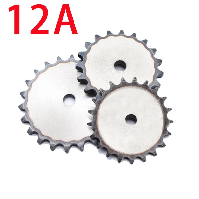 1PC 12A Transmission Drive Roller Chain Sprocket 15 Teeth Plate Sprocket Gear Chain for industrial Machine