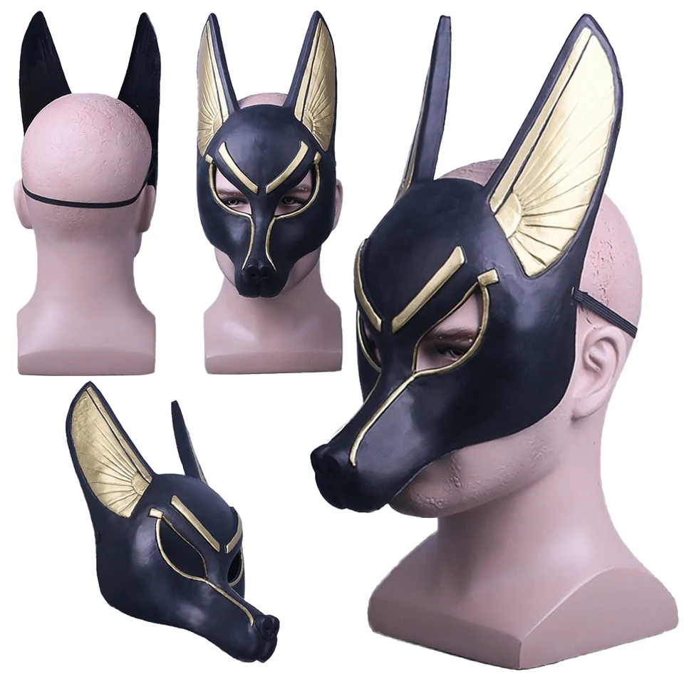Anubis Femme : Le Masque de Loup Égyptien qui Transforme Votre Carnaval en  Rite Ancien, image size:960x960