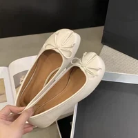 New Brand Women Flats Soft Ballet Shoes Slip On Loafers Soft Moccasins Tabi Ninja Casual Shoes Mujer Ladies Shoes Bow Knot Mujer - Image 5