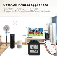 WIFI Tuya Smart Universal IR Remote With Temperature Humidity Sensor for Air Conditioner TV AC Works with Alexa Google Home - Image 3