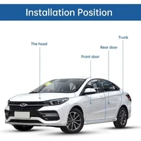 10M U-Shape Car Door Edge Protector Guard Rubber Seal Strip Universal Anti-Collision Weatherstrip for Sedan SUV Trunk No Glue 4