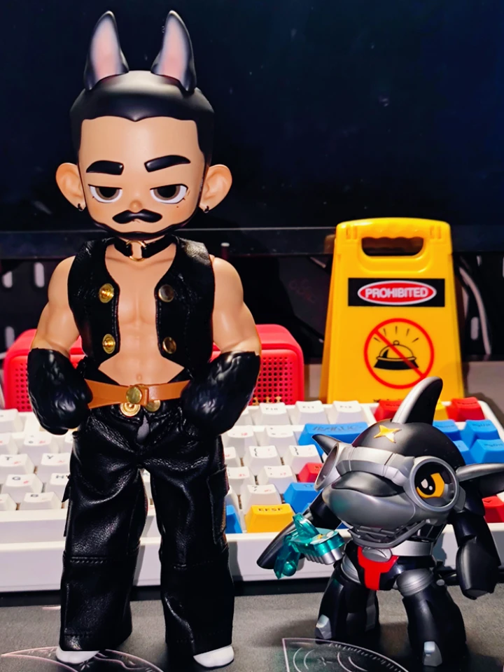 【Beefcakeさん専用】 ドベルマンレスキューチームの図、beefCake guy、アートコレクション