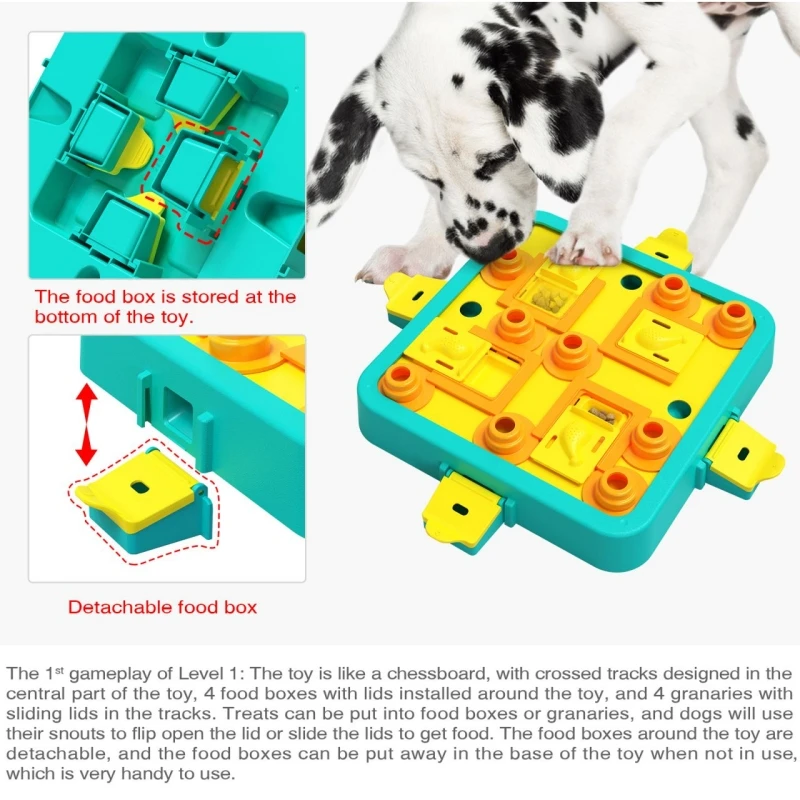 Dog Puzzle Toy Dogs Brain Education Mentally Stimulation Toys